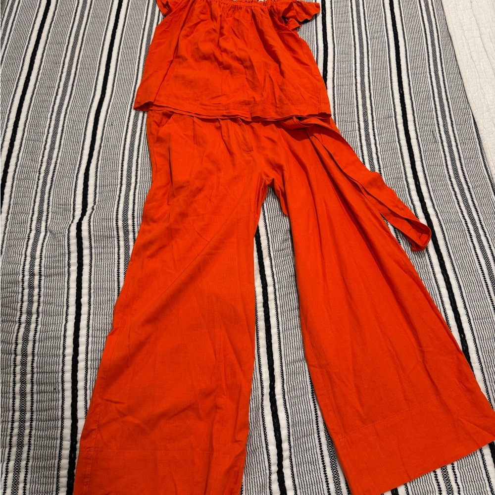 Free People Women's Off-Shoulder matching set - Picture 2 of 3